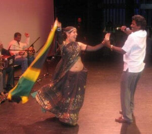 indian jamaican music dancer performance